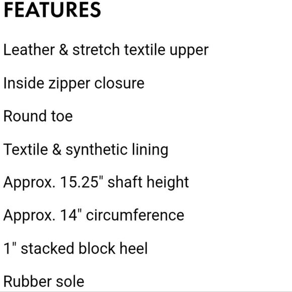 Michael Michael Kors Finely Riding Boot,size 5,5 - Picture 8 of 8